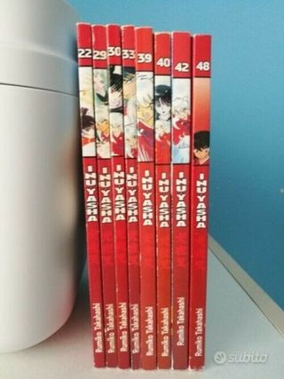 MANGA INUYASHA NUMERI 22 29 30 33 39 40 48