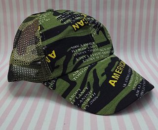 OFERTA! GORRA CAMO AMERICAN TRANSPIRABLE 