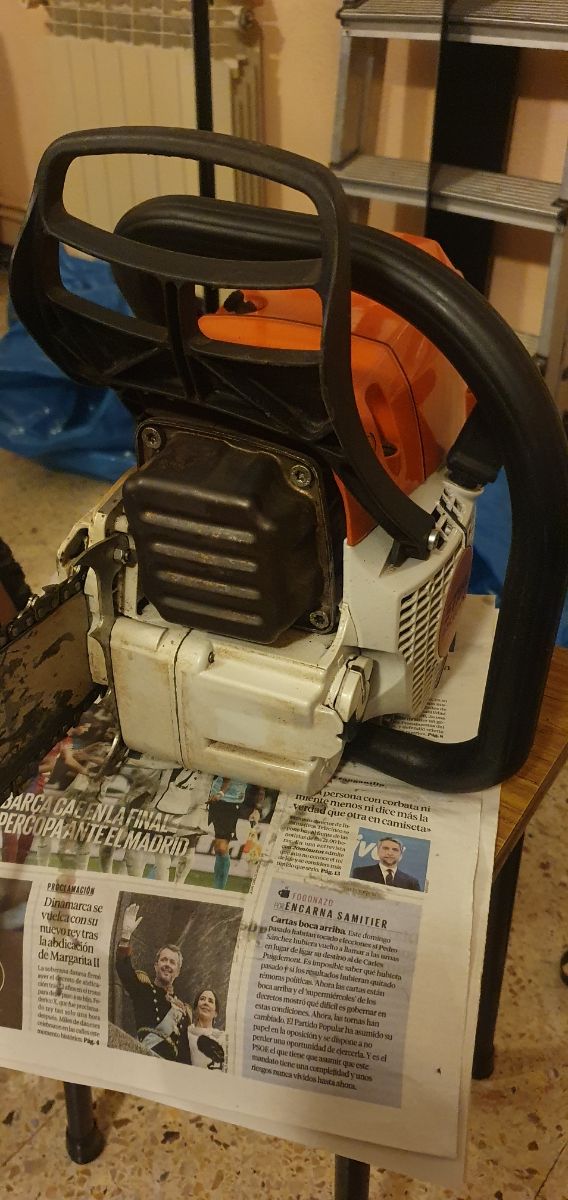 Motosierra stihl ms 400c