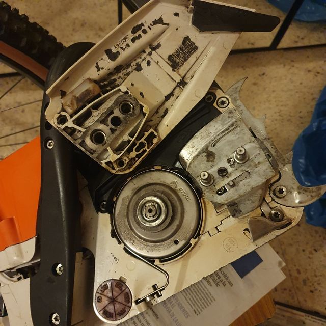 Motosierra stihl ms 400c