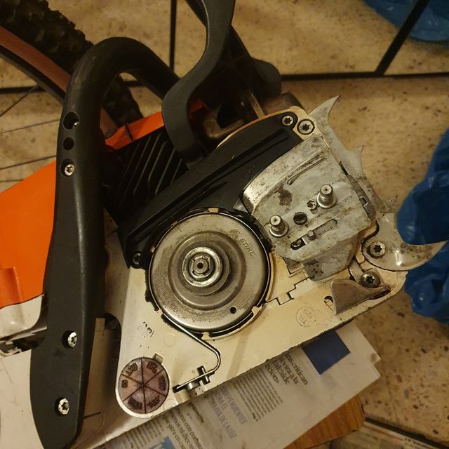 Motosierra stihl ms 400c