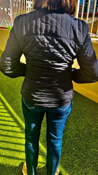 Chaqueta marino M Zara