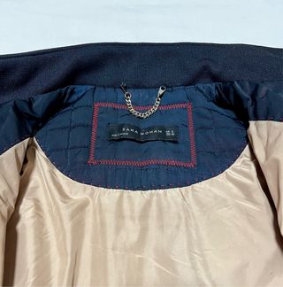 Chaqueta marino M Zara
