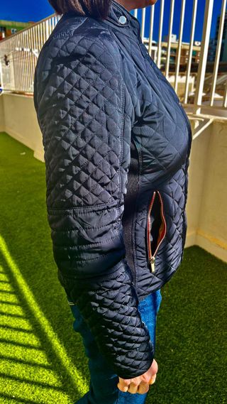 Chaqueta marino M Zara