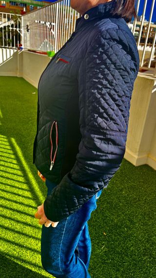 Chaqueta marino M Zara