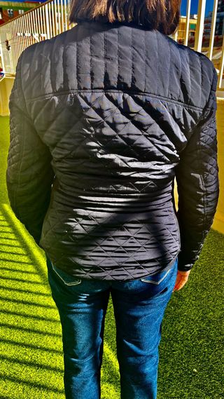 Chaqueta marino M Zara