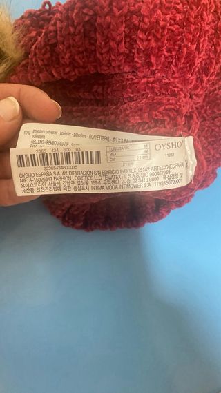 Gorro con pompón