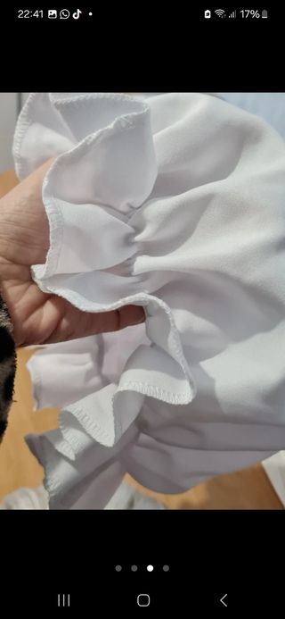 Peluca de abuelita con gorro de regalo