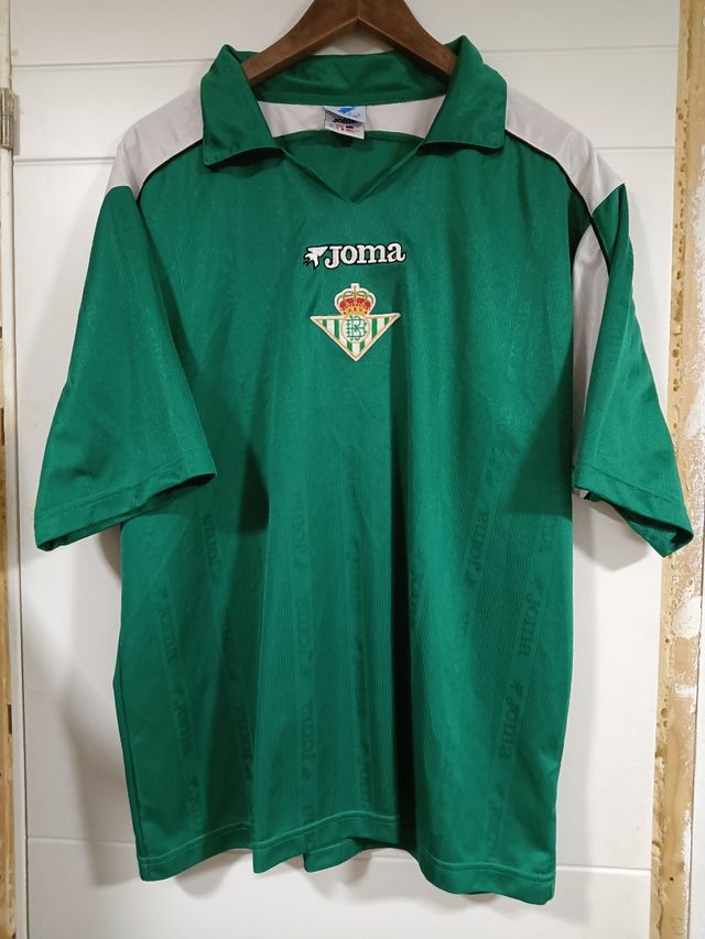 CAMISETA OFICIAL DEL REAL BETIS BALOMPIE VINTAGE DE MARCA