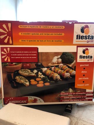 Plancha/parrilla de cocina Fiesta grill.A ESTRENAR