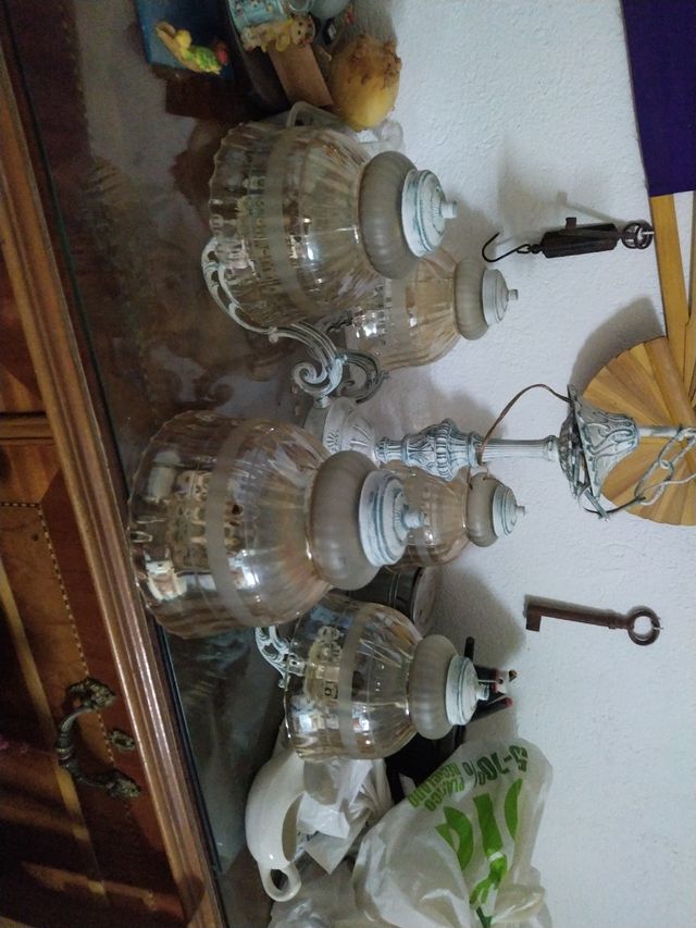 Lampara restaurada