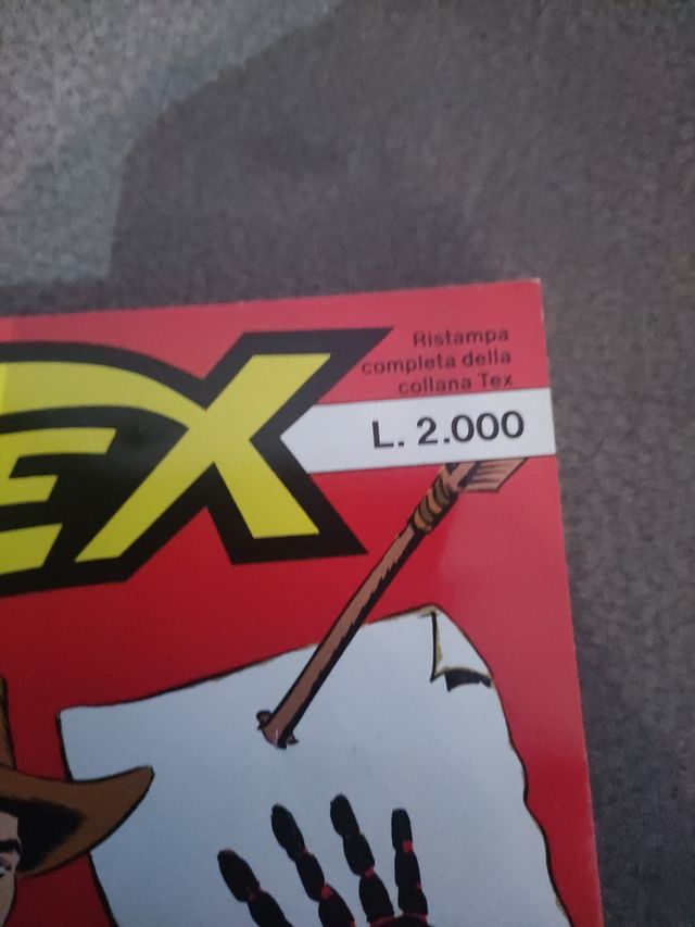Fumetti Tex n. 21 Alba di sangue + ristampa n. 10