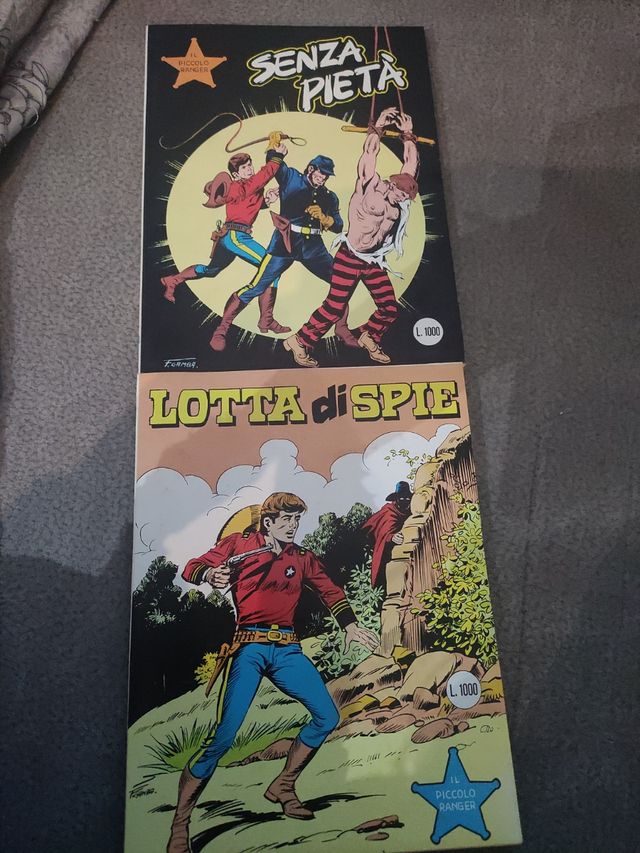 Fumetti Il piccolo Ranger n. 250-253