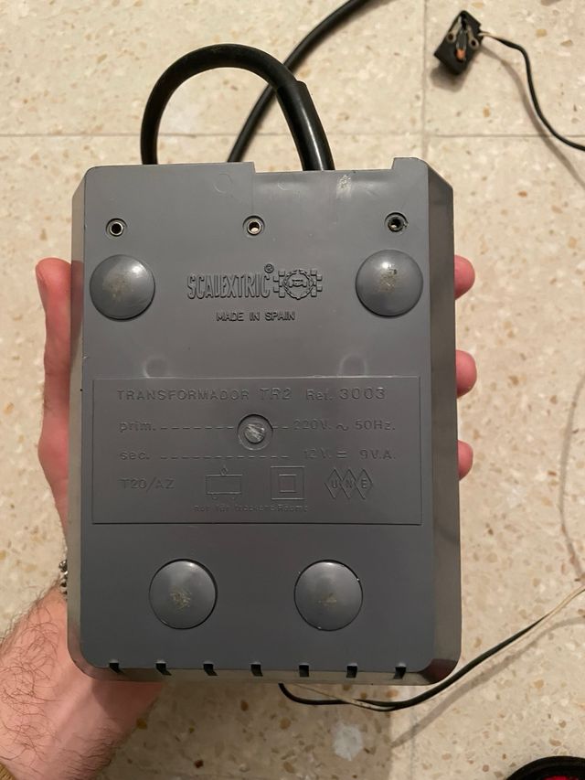 scalextric transformador años 80