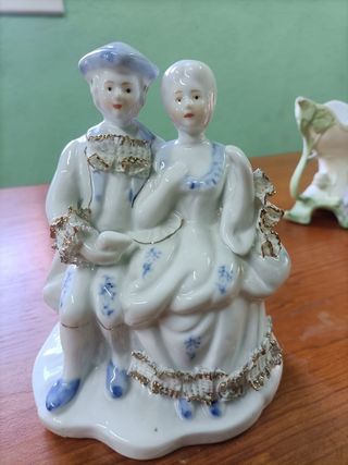 Figura pareja porcelana