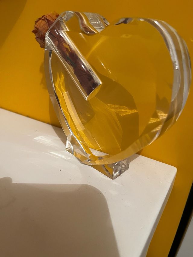 cuore vaso per Rosa stabilizzata