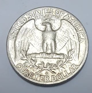 Moneda Cuarto de dólar americano 1974