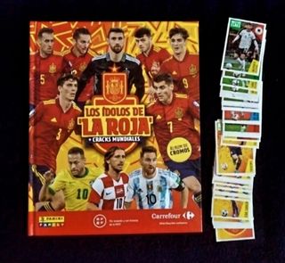 Coleccion los idolos de la roja + cracks mundiales