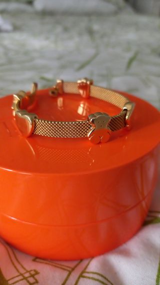 Pulsera  oro TOUS-toda la pulsera es de ORO 18 Kt