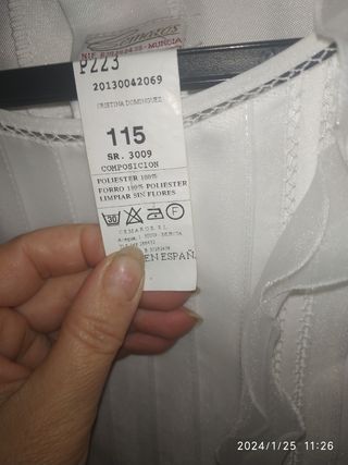Vestido de comunión