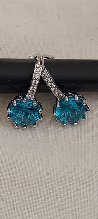 Pendientes de aro plata