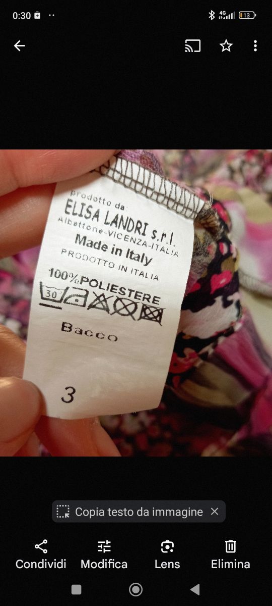 Pareo/copricostume a fantasia