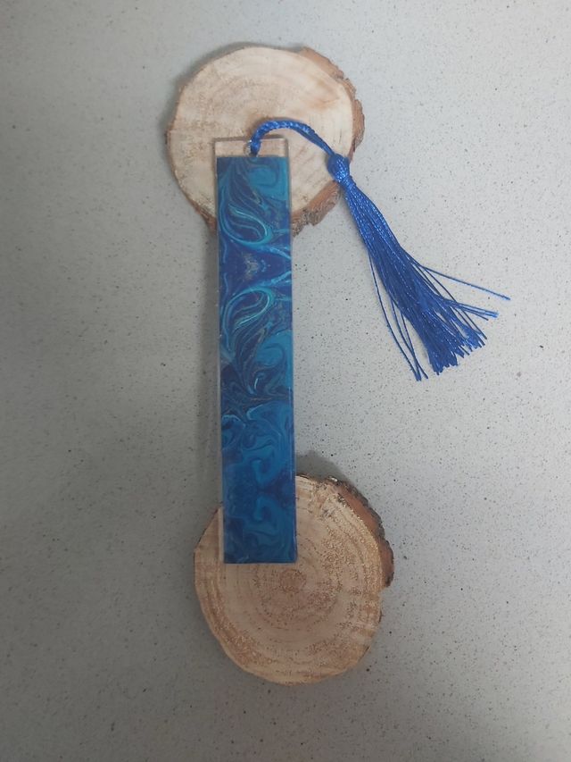 Marcapáginas resina