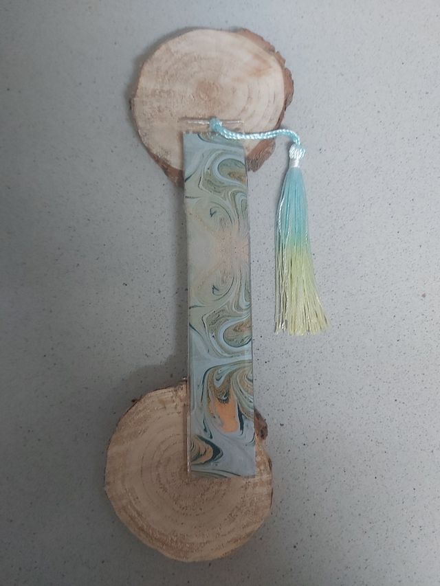 Marcapáginas resina