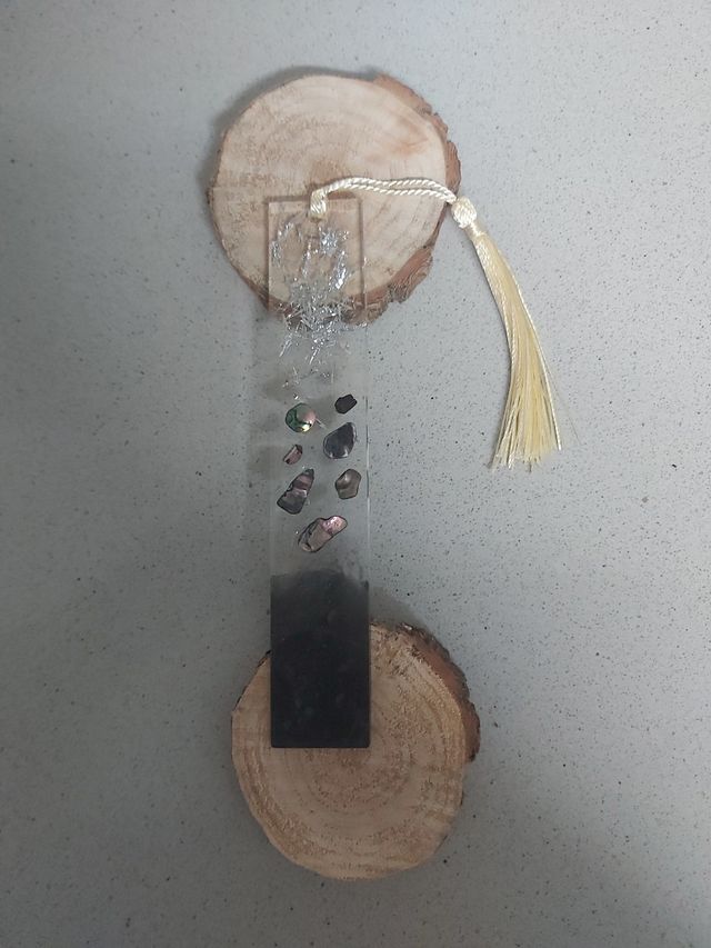 Marcapáginas resina