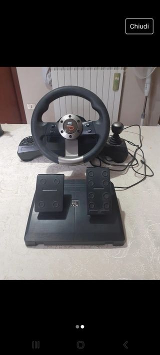 Volante simulazione corsa