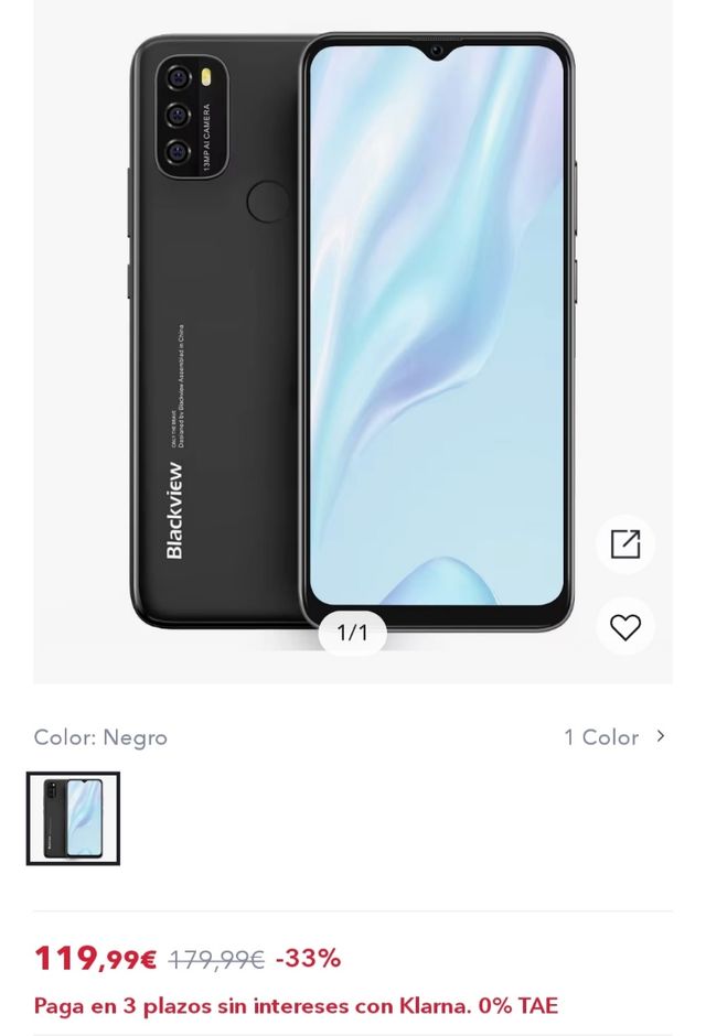 MOVIL 4GB RAM  Nuevo!! 