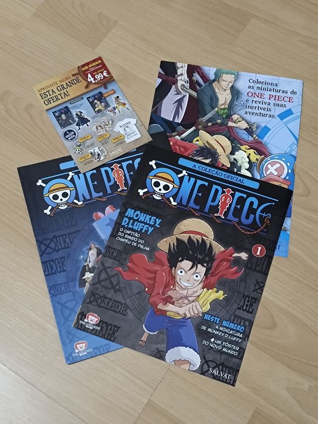 One Piece Figura de Luffy mais revista