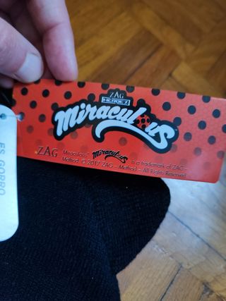 Gorro niño serie Miraculous