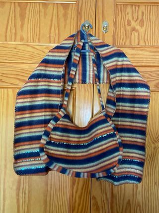 conjunto bolso y bufanda Vintage