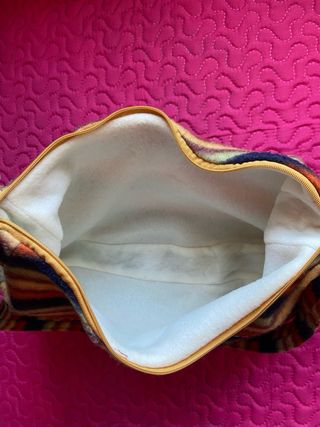 conjunto bolso y bufanda Vintage