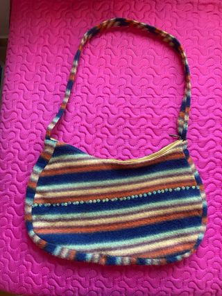 conjunto bolso y bufanda Vintage