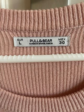 Jersey rosa palo de Pull & Bear