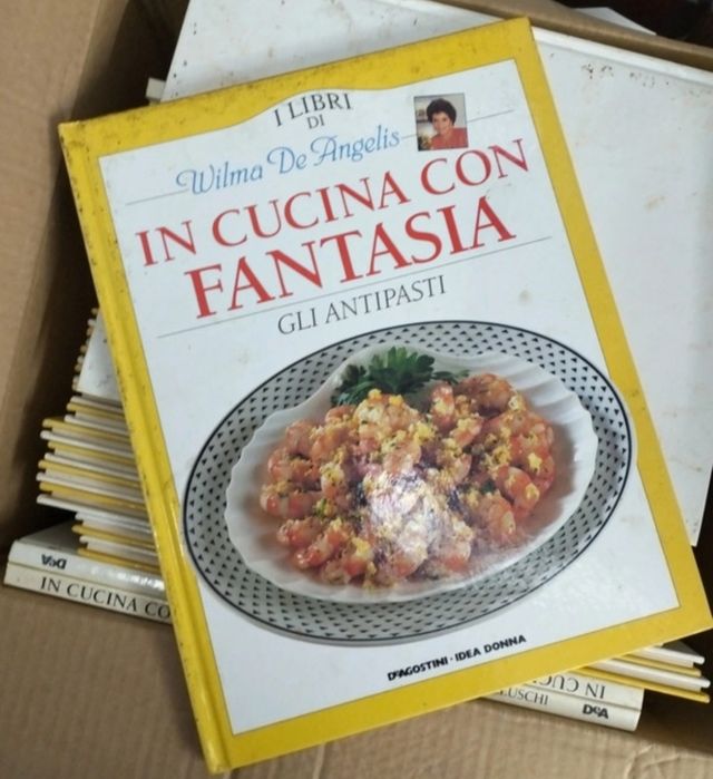Libri di cucina dì Wilma de Angelis