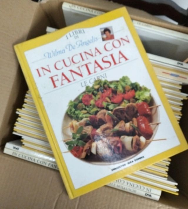 Libri di cucina dì Wilma de Angelis