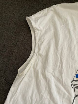 Blusa blanca zara talla xl(nose planchar)