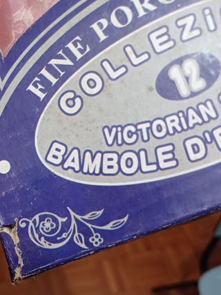 Bambole in porcellana Victorian Style
