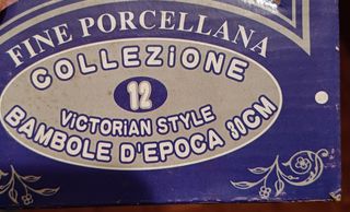 Bambole in porcellana Victorian Style