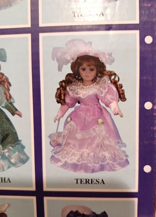 Bambole in porcellana Victorian Style