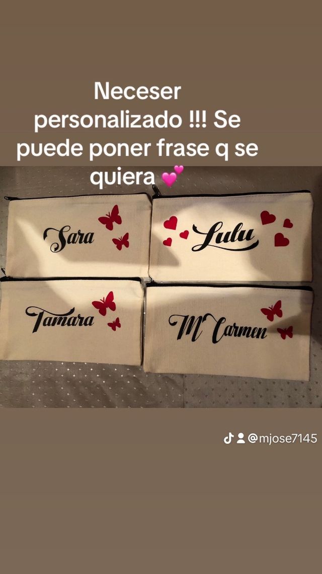 Neceseres personalizados
