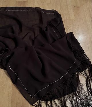 Fular marron Tintoretto