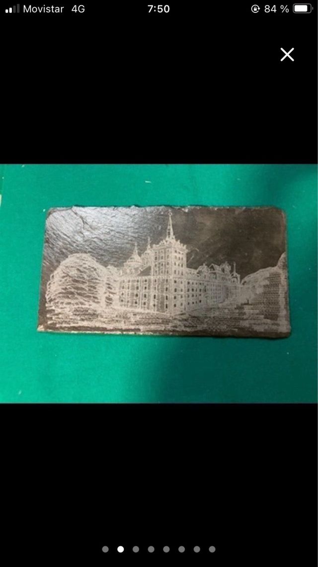 GRABADO EN PIZARRA PALACIO DEL ESCORIAL