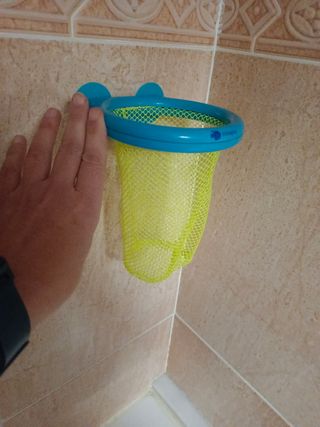 Cesta baño juguetes