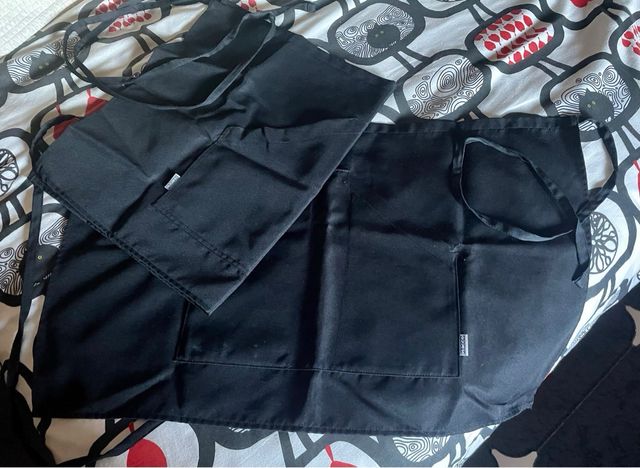 Delantales camarero cortos y largo