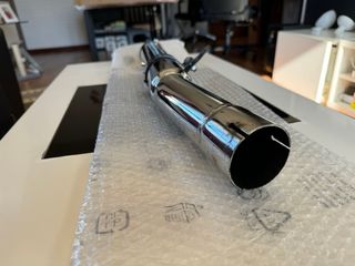 tubo de escape Marvin nuevo cromado