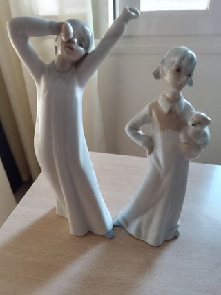 2 figuras porcelana
